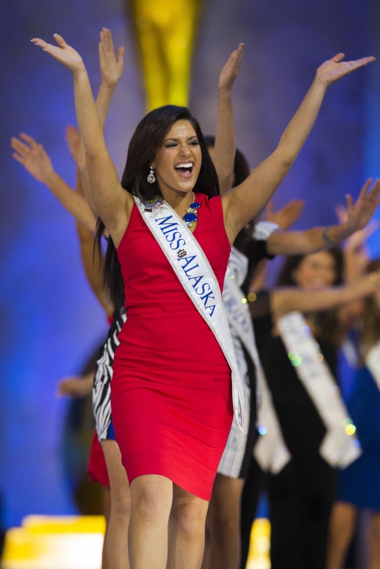 Cantiknya para kontestan Miss America 2015