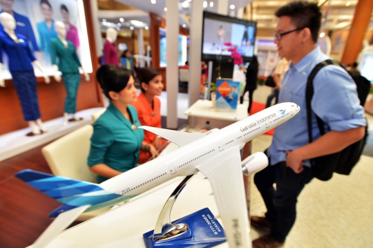 Berburu tiket wisata di Garuda Travel Fair 2014