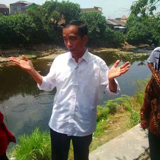 Jokowi nostalgia ke kampung masa kecilnya di Solo