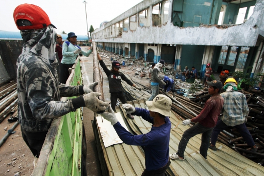 Infrastruktur MRT Lebak Bulus mulai dibangun