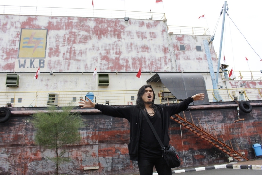 Virzha Idol keliling situs sejarah tsunami Aceh sebelum konser