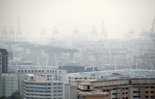 Singapura kembali rasakan kabut asap dari Indonesia