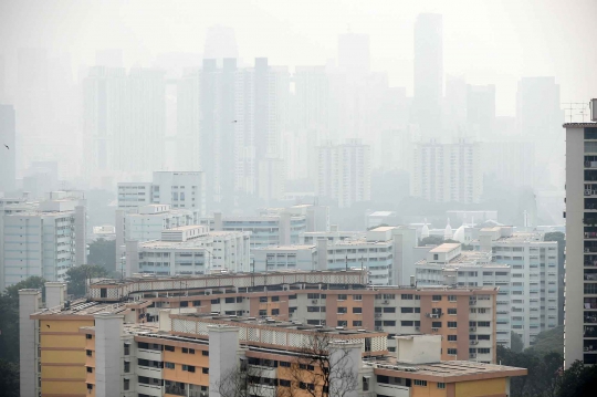 Singapura kembali rasakan kabut asap dari Indonesia