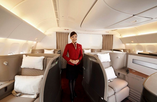 Kemewahan kursi penumpang pesawat-pesawat first class di dunia
