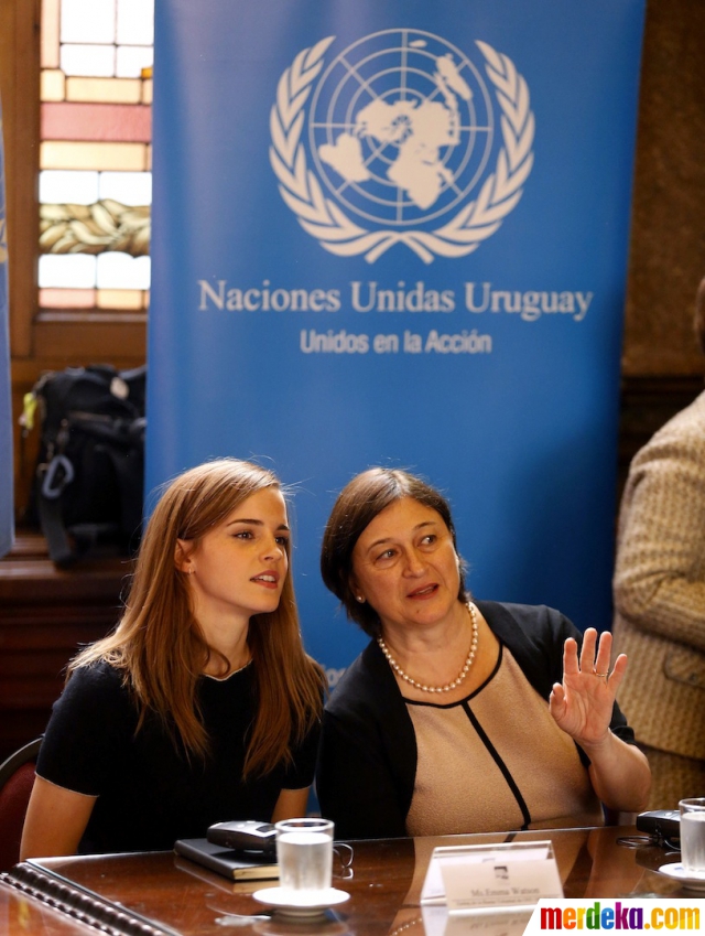 Foto Emma Watson Tampil Jadi Host Di Acara Pbb Merdeka Com