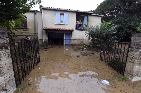 Banjir akibat badai landa selatan Prancis, lima orang tewas