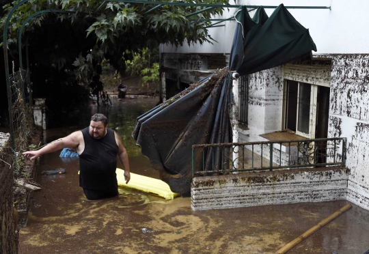 Banjir akibat badai landa selatan Prancis, lima orang tewas