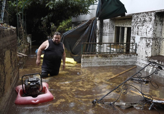 Banjir akibat badai landa selatan Prancis, lima orang tewas