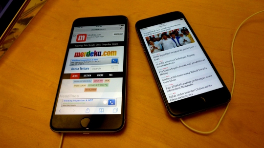 Antrean untuk dapatkan iPhone 6 dan iPhone 6 Plus di Australia