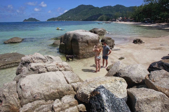 Indahnya pulau tempat pembunuhan dua turis Inggris di Thailand