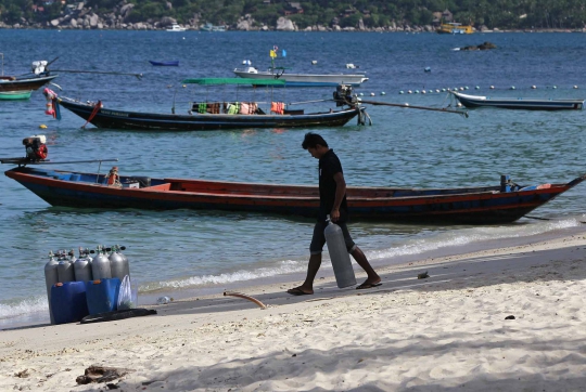 Indahnya pulau tempat pembunuhan dua turis Inggris di Thailand