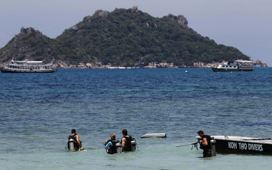 Indahnya pulau tempat pembunuhan dua turis Inggris di Thailand