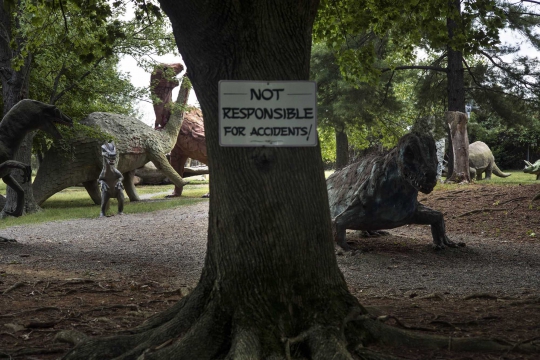 Mengunjungi Pulau Dinosaurus di Virginia