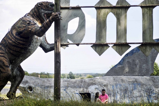 Mengunjungi Pulau Dinosaurus di Virginia