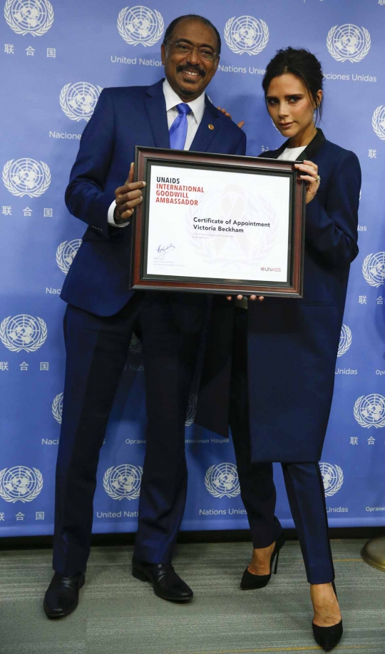 Victoria Beckham terpilih jadi duta PBB untuk kampanye HIV/AIDS