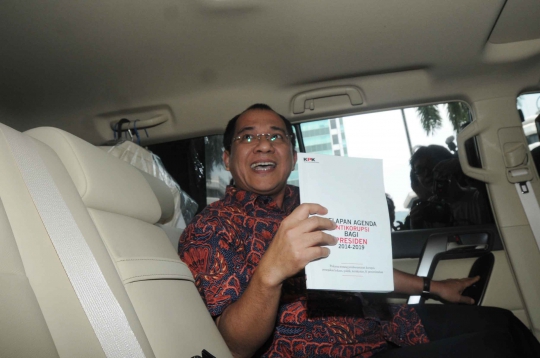 Bahas agenda antikorupsi Jokowi-JK, Tim Transisi datangi KPK