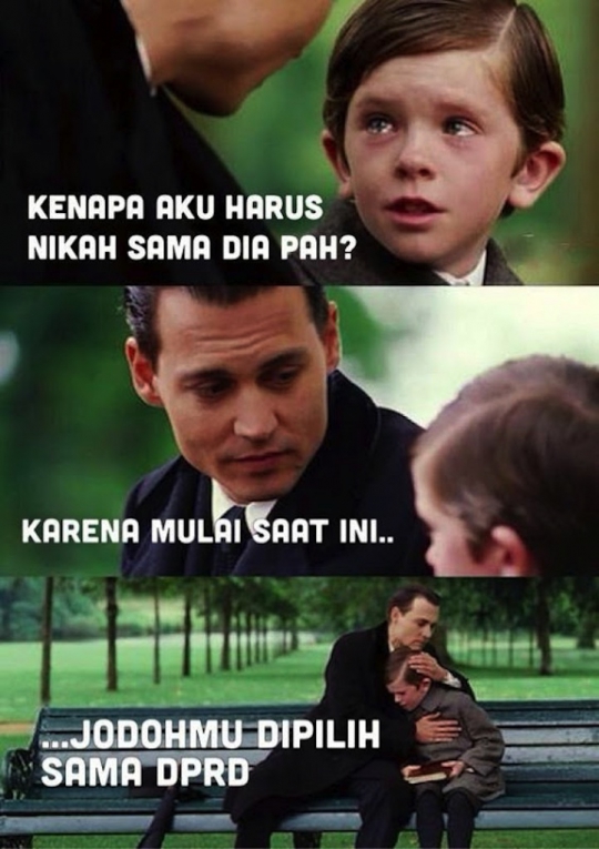 Berbagai meme lucu Pilkada dan SBY yang sedang tren di Sosmed