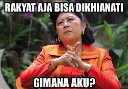 Berbagai meme lucu Pilkada dan SBY yang sedang tren di Sosmed