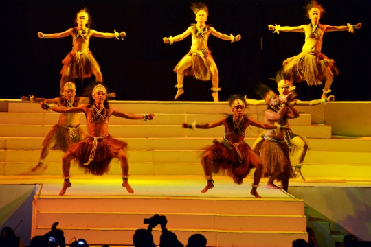 Tari kolosal meriahkan malam Gebyar Budaya di Monas