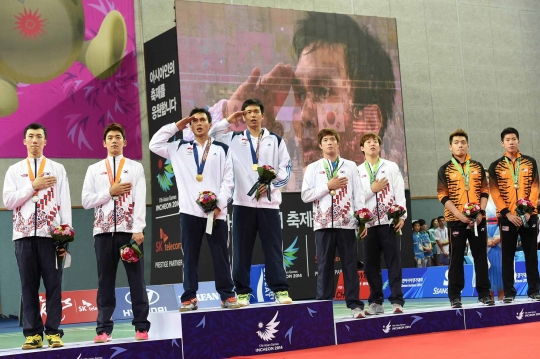 Duet maut Hendra/Ahsan sukses bawa pulang emas Asian Games 2014