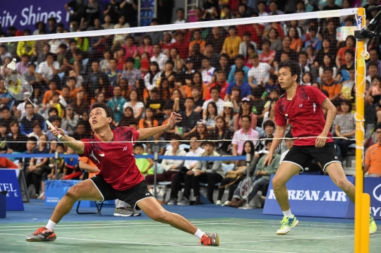 Duet maut Hendra/Ahsan sukses bawa pulang emas Asian Games 2014