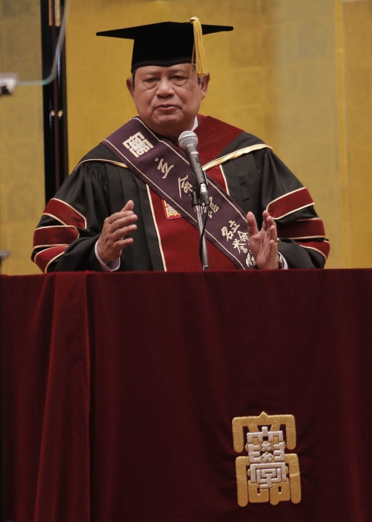 SBY terima gelar Doktor Honoris Causa dari Jepang