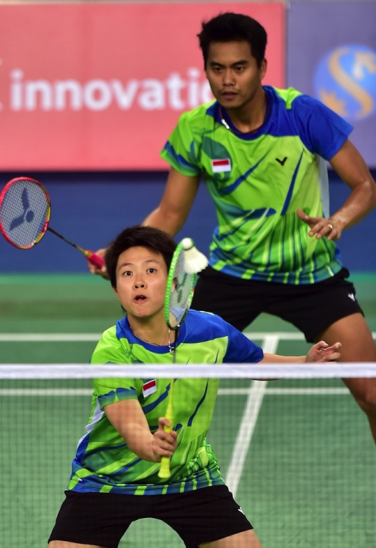 Tontowi-Liliyana harus puas dengan perak di Asian Games 2014