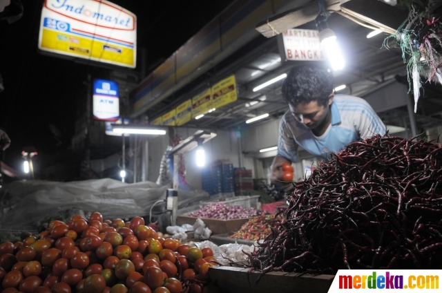 Foto : Jelang Idul Adha, harga cabai dan tomat di Ibu Kota 