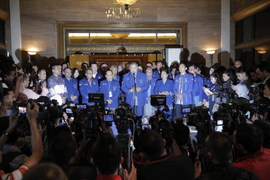 SBY sampaikan hasil rapat konsolidasi PD soal Perppu Pilkada