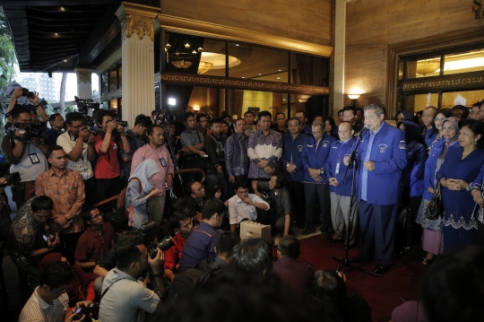 SBY sampaikan hasil rapat konsolidasi PD soal Perppu Pilkada