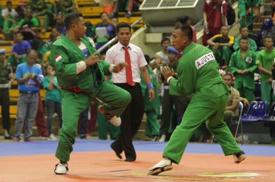 Aksi TNI unjuk ketangguhan di Kejuaraan Yong Moodo Danpaspampres