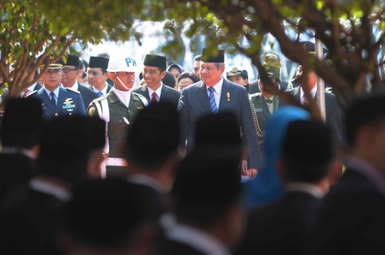 SBY hadiri peringatan Hari Kesaktian Pancasila di Lubang Buaya