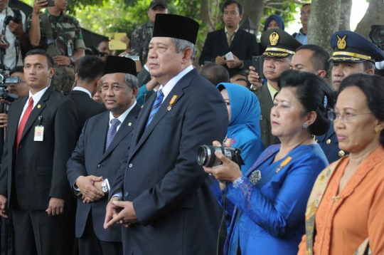 SBY hadiri peringatan Hari Kesaktian Pancasila di Lubang Buaya