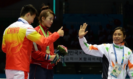 Merasa dicurangi, atlet tinju India tolak medali Asian Games