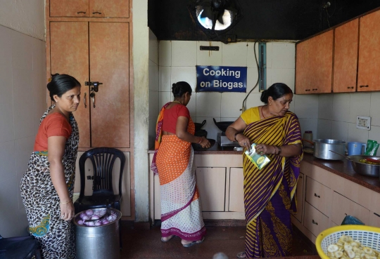 India terapkan biogas dari kotoran manusia