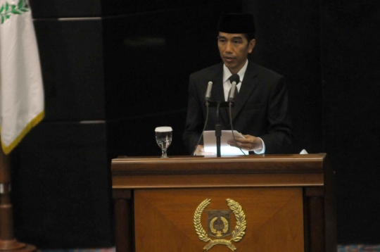 Sidang pengunduran diri Jokowi dari Gubernur DKI