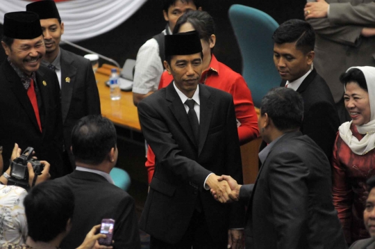 Sidang pengunduran diri Jokowi dari Gubernur DKI