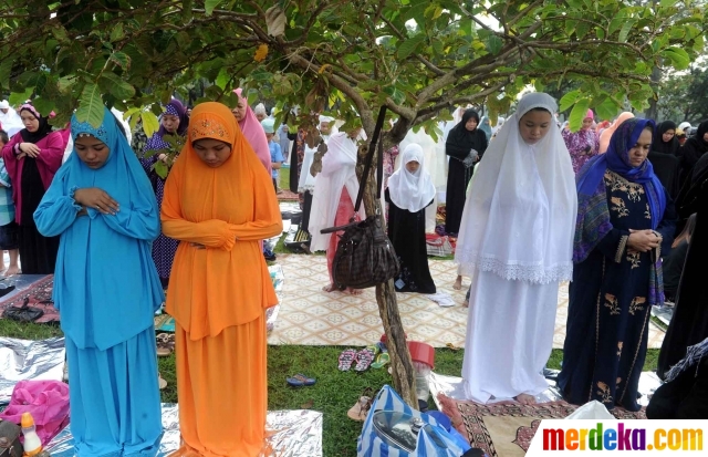 Foto : Muslim Filipina dan Thailand serentak rayakan Idul 