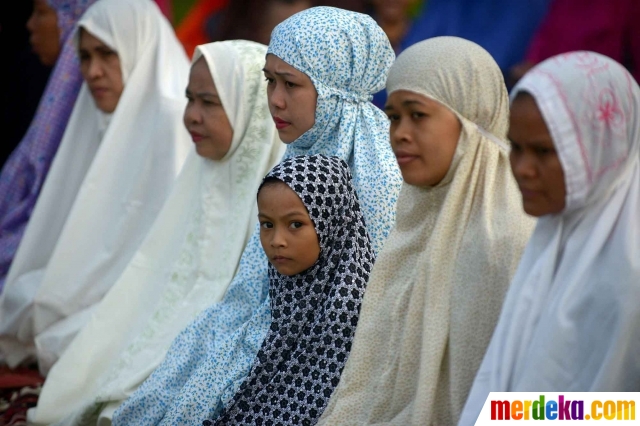 Foto : Muslim Filipina dan Thailand serentak rayakan Idul 