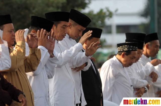 Foto : Hari Raya Idul Adha, Jokowi kurban 20 sapi dan 44 