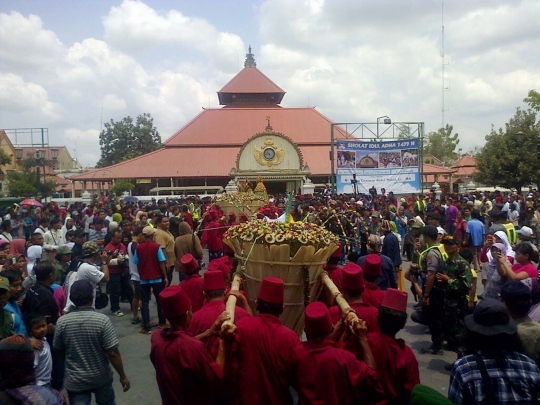 Tradisi gunungan meriahkan perayaan Idul Adha di Yogyakarta