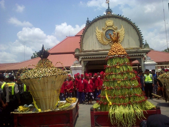 Tradisi gunungan meriahkan perayaan Idul Adha di Yogyakarta