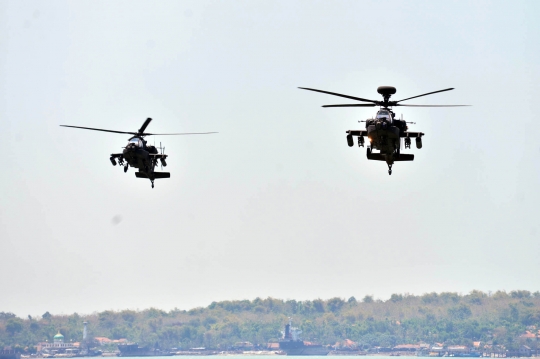 Helikopter serang Apache siap ramaikan HUT TNI ke-69