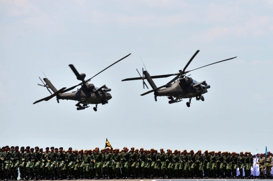 Helikopter serang Apache siap ramaikan HUT TNI ke-69