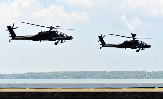 Helikopter serang Apache siap ramaikan HUT TNI ke-69