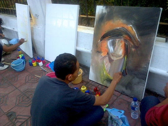 Ratusan seniman berbagai bidang peringati HUT Yogya di Malioboro