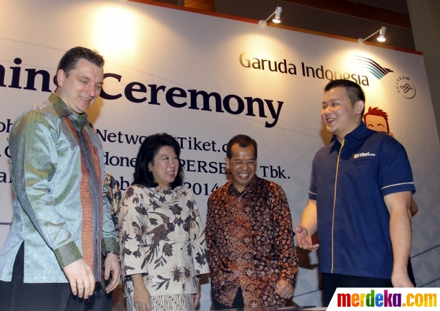 Foto : Permudah pembelian tiket, Garuda Indonesia gandeng Foto : Permudah pembelian tiket, Garuda Indonesia gandeng