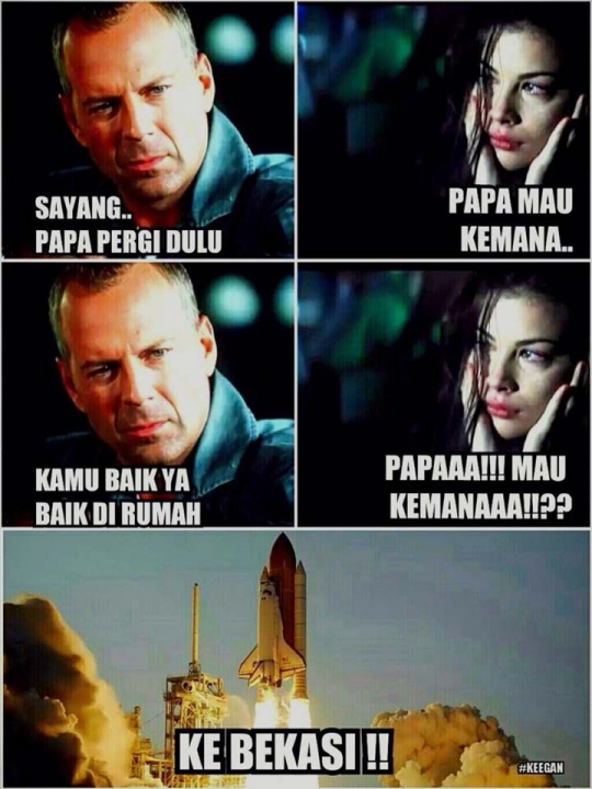 Ini meme lucu soal Bekasi yang di-bully di Sosmed