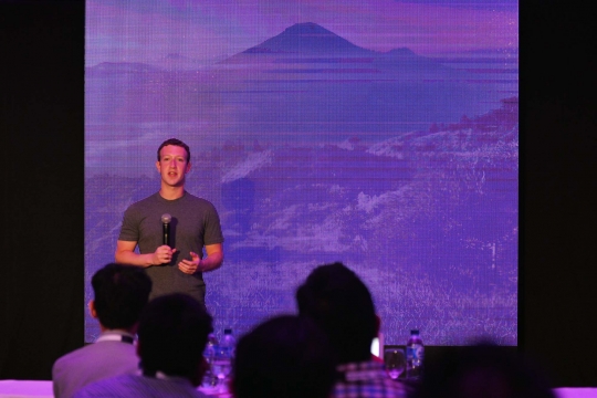 Mark Zuckerberg kampanyekan Internet.org di Hotel Four Seasons