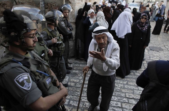 Liciknya polisi Israel larang warga Palestina ke Masjid Al-Aqsa